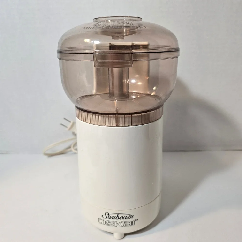 Sunbeam Oskar 14081 Food Processor Chopper W/ Attachments LOT- Made In France